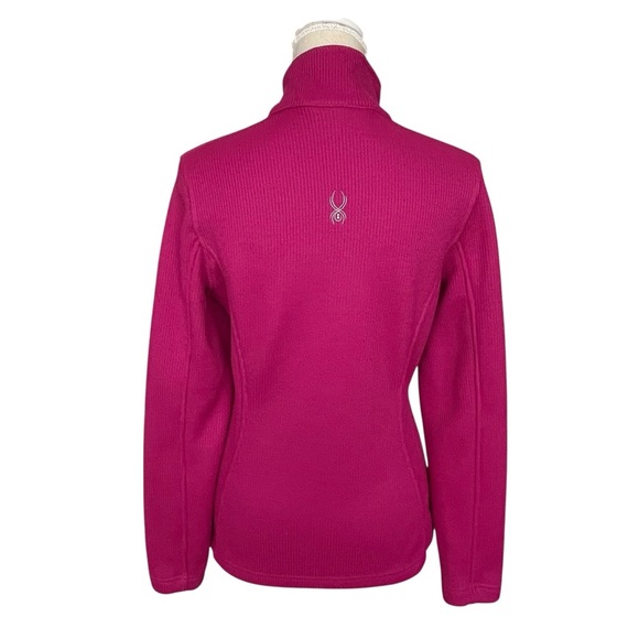 Spyder Endure Midweight Core Seater Jacket Women’s Size M Full Zip Pink Cozy - Picture 5 of 9